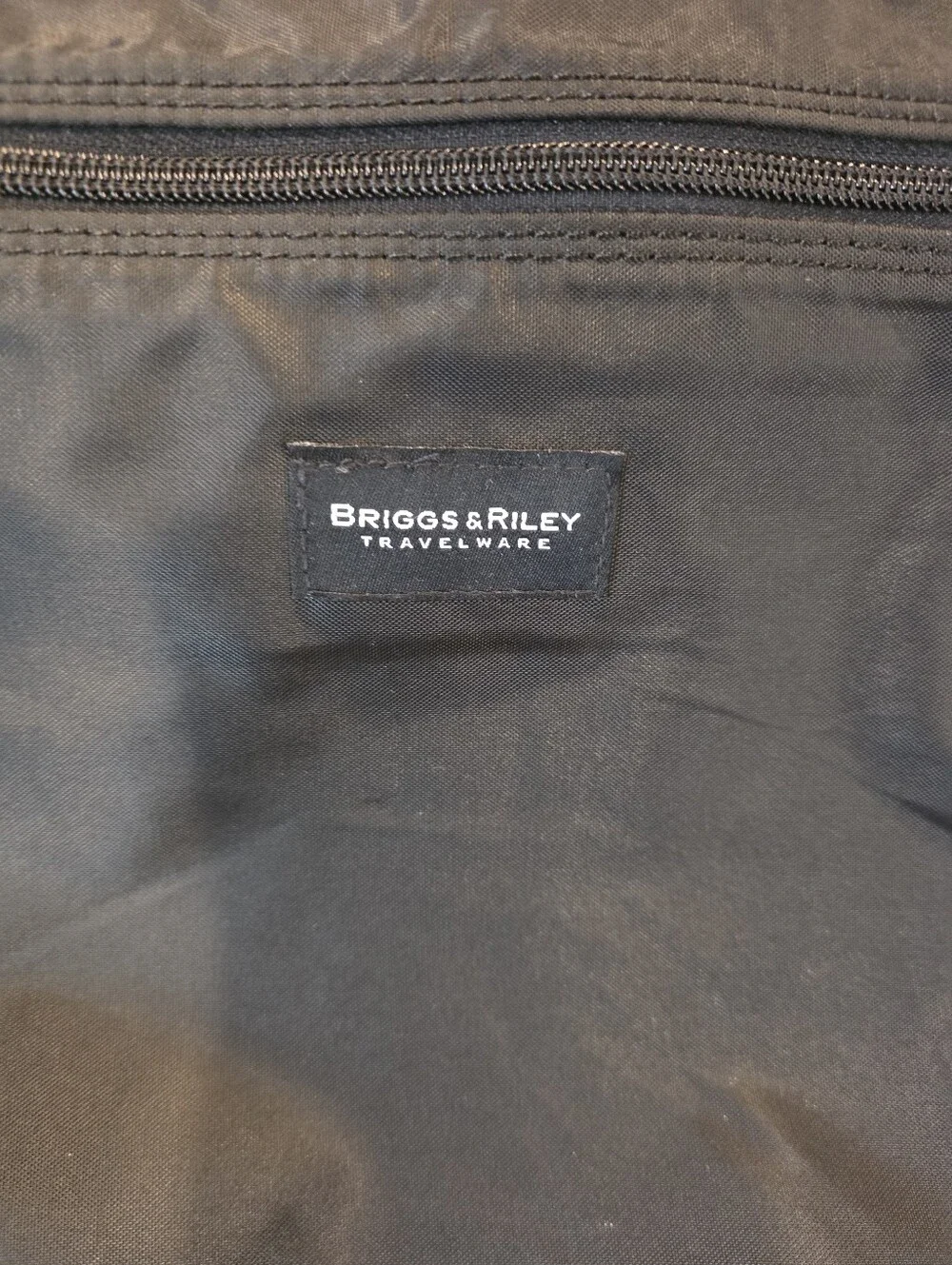Briggs & Riley Laptop Briefcase Olive Ballistic Nylon (No Strap)